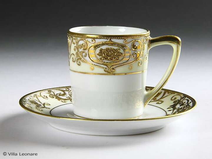 楽天市場】【オールドノリタケ】金彩＆クリーム（パターン175） カップ 