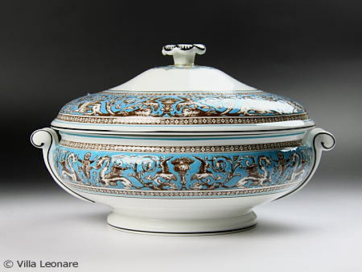 楽天市場】【ウエッジウッド】フロレンティーン ターコイズ カバード  