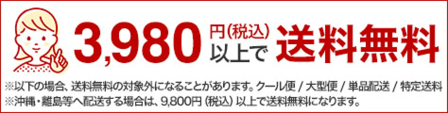 3980円以上送料無料