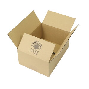 アースダンボール 広告入 宅配60ダンボール箱 120枚 264×194×114mm 60サイズダンボール B5 B5サイズ 段ボール 段ボール箱 小型 小型ダンボール 衣類 通販 発送箱 小物 梱包資材 梱包材 梱包 箱 宅配