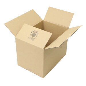 アースダンボール 広告入 宅配80ダンボール箱 100枚 315×225×235mm 80サイズダンボール A4 A4サイズ 段ボール 段ボール箱 中型 中型ダンボール 衣類 通販 発送箱 小物 梱包資材 梱包材 梱包 箱 宅配
