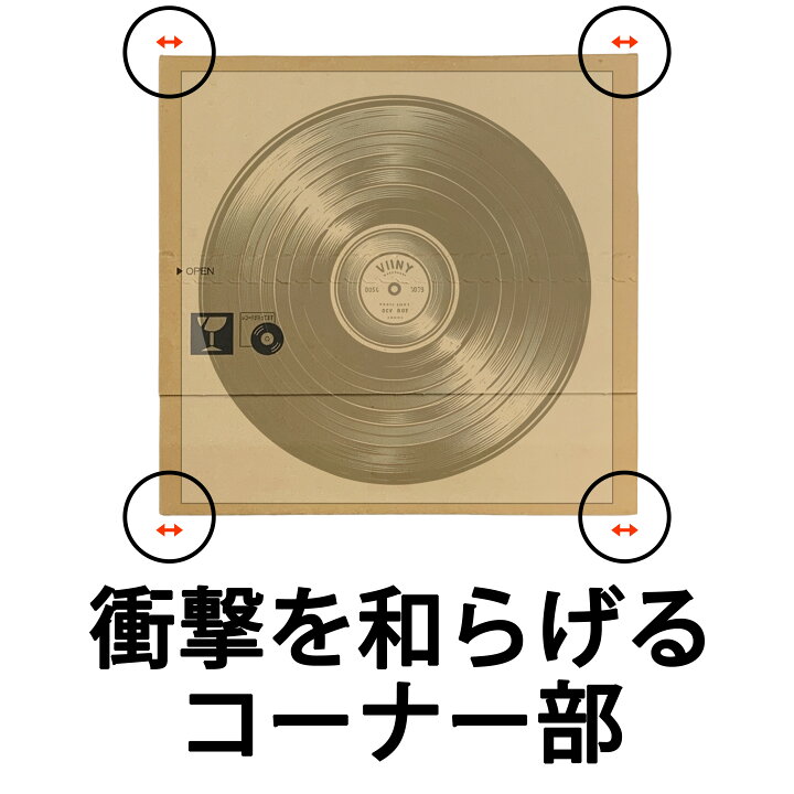 楽天市場】LPレコード／12inchレコード発送用 ダンボール【25枚セット 
