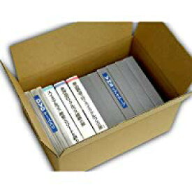 ダンボール DVD 20枚用 ビデオテープ 10巻用 収納 ケース 箱 段ボール VillageBox 80サイズ