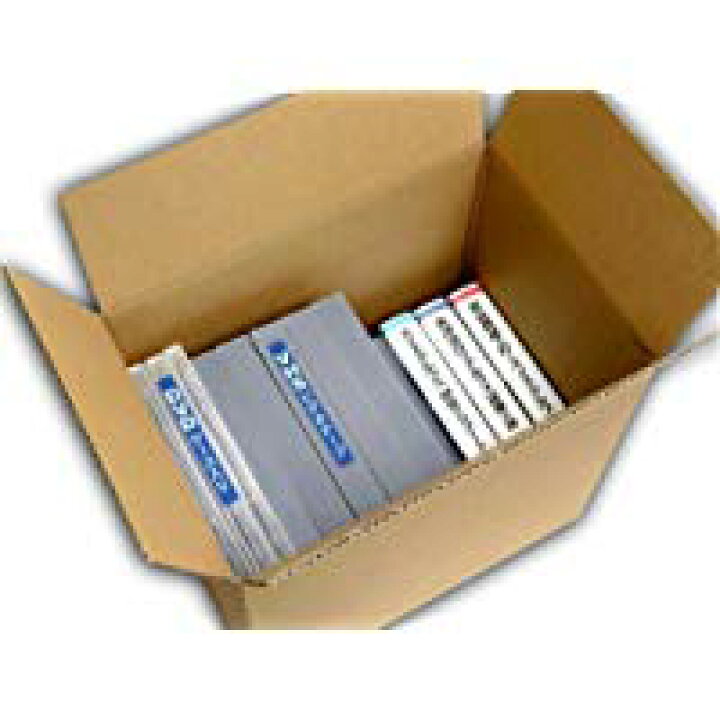 楽天市場】ダンボール DVD 40枚用 ビデオテープ 20巻用 収納 