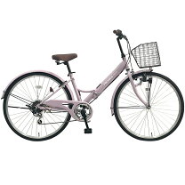 楽天市場】26インチ 自転車（カラーピンク）（シティサイクル｜自転車 