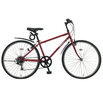 楽天市場】自転車 26インチ（カラーレッド）（クロスバイク｜自転車  