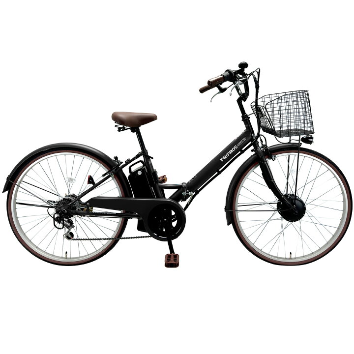 楽天市場】VILLAS CYCLE 電動自転車 折りたたみ式 26インチ シティ 