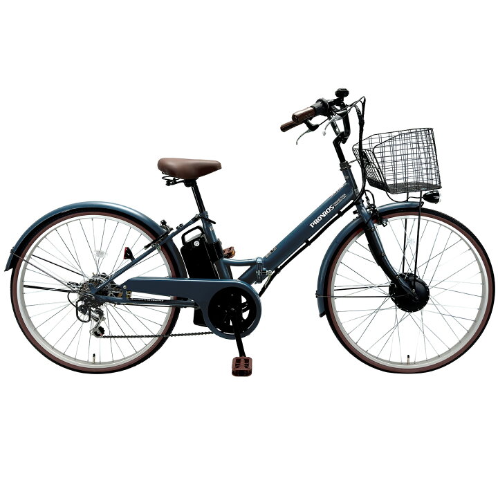 楽天市場】VILLAS CYCLE 電動自転車 折りたたみ式 26インチ シティ 