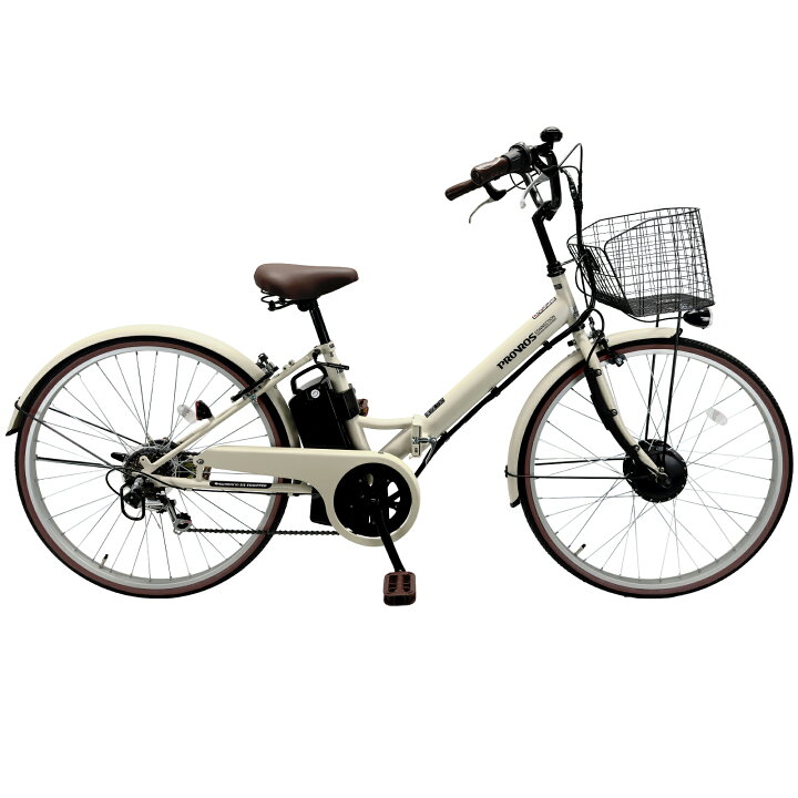 楽天市場】VILLAS CYCLE 電動自転車 折りたたみ式 26インチ シティ 