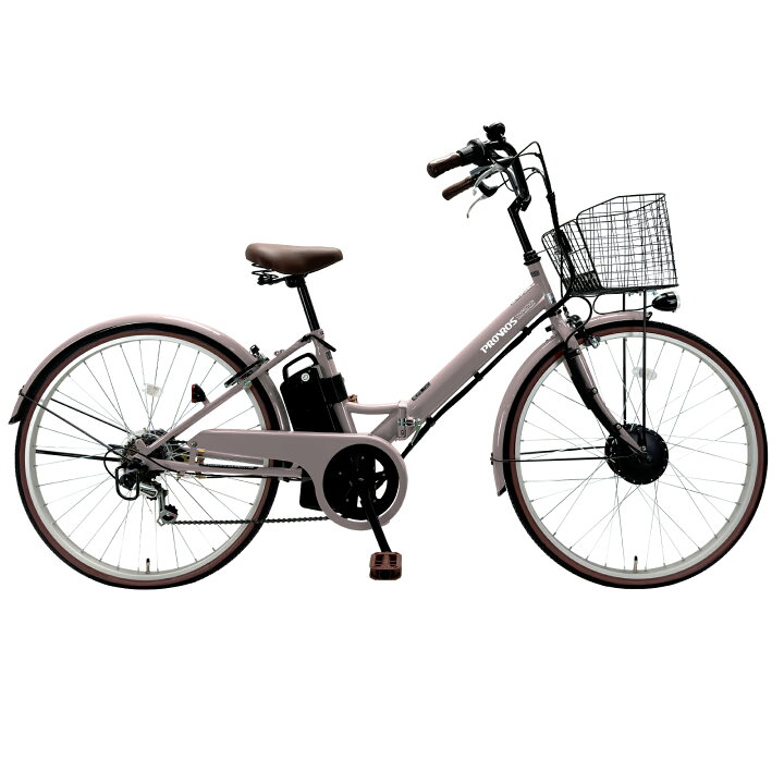 楽天市場】VILLAS CYCLE 電動自転車 折りたたみ式 26インチ シティ 