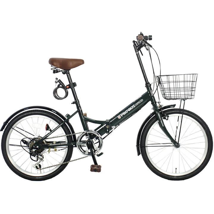 楽天市場】[完成品配送] 折りたたみ自転車 20インチ 自転車 シマノ 6段 