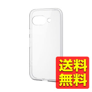 Google Pixel 9a �P�[�X �n�C�u���b�h �Ռ��z�� �J���������Y�ی�݌v ���C�����X�[�d�� �X�g���b�v�z�[���t �ɂݐ݌v �N���A PM-P251HVCKCR / ELECOM �G���R�� �y���������z