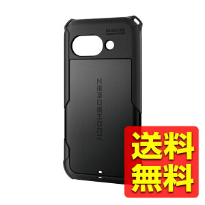 Google Pixel 9a P[X nCubh Ռz JYی݌v CX[d Xgbvz[t ZEROSHOCK ubN PM-P251ZEROBK / ELECOM GR yz