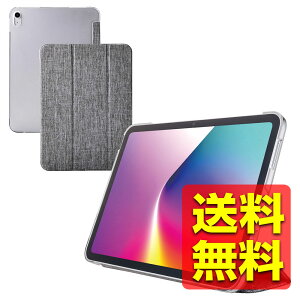 iPad A16 11 11C` 2025N 10.9C` 10 2022N tbvP[X t@ubN wʃNA 2AO O[ ACpbh ACpbh TB-A25RWVCGY / ELECOM GR yz