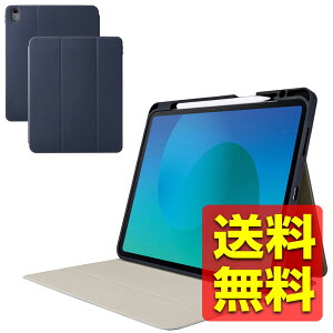 iPad Air 13C` (M3/M2) 2025/2024N P[X Apple Pencil[ X[v[hΉ ≘ꂪtɂ\tgU[ lCr[ ACpbhGA[ ACpbhGA[ TB-A25XSANV / ELECOM GR y