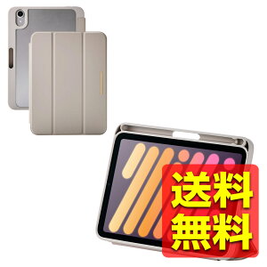 iPad mini (A17 Pro 2024�N) mini (��6����) �P�[�X �J�o�[ �t���b�v �\�t�g���U�[ �w�ʃN���A �X���[�v���[�h �^�b�`�y���z���_�[�t�� CHIC STYLE �O���[�W�� �A�C�p�b�h �~�j / �A�C�p�b�g�~�j TB-A25SWVJM3