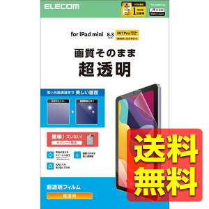 iPad mini (A17 Pro 2024�N) mini (��6����) �ی�t�B���� ���� �G�A�[���X���H �A�C�p�b�h �~�j / �A�C�p�b�g�~�j TB-A25SFLAG / ELECOM �G���R�� �y���������z