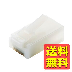 RJ45 ���p�R�l�N�^ Cat5e LAN�P�[�u�� �A�_�v�^ �c���܂�h�~ �P���E������ ���Ή� UTP�d�l 10���� �n�[�t�N���A LD-RJ45T10/T2 / ELECOM �G���R�� �y���������z