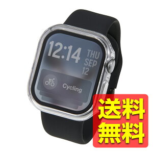 �A�b�v���E�H�b�` �J�o�[ Apple Watch �ی�P�[�X 42mm [Apple Watch Series 11/10 �Ή�] �t���J�o�[ �v���~�A���K���X 10H ���� �w��h�~ ��U�h�~ �N���A �S�ʕی� AW-25BFCGCR / ELECOM �G���R�� �y���������z