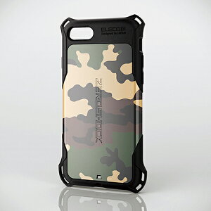 �G���R�� iPhone8 �P�[�X �J�o�[ �Ռ��z�� �y �������̏Ռ�����{�̂���� �z ZEROSHOCK �X�^���_�[�h �Ռ��z�� �t�B�����t iPhone7 �Ή� �Z���^�[���[������ PM-A17MZEROT1 / ELECOM(�G���R��) �y��������