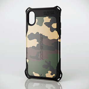 iPhoneXs / iPhoneX iPhone X P[X Jo[ Ռz y ̏Ռ{̂ z ZEROSHOCK X^_[h Ռz tBt Z^[[ ACtH[ eGX 10s PM-A17XZEROT1 / ELECOM 