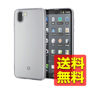 AQUOS R2 �P�[�X SH-03K / SHV42 �\�t�g�P�[�X �ɂ� ����+�Ռ��z�� �N���A �X�}�z�P�[�X �J�o�[�A�N�I�X �V���[�v SHARP PM-AQR2UCTCR / ELECOM �G���R�� �y���������z