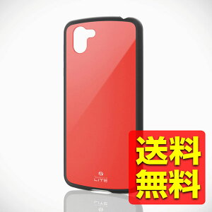 AQUOS R2 �P�[�X SH-03K / SHV42 TOUGH SLIM �^�t�X���� �ϏՌ�×���^ TPU�ƃ|���J�[�{�l�[�g�ŋ��͂ɕی� ���b�h �ی� �J�o�[ �A�N�I�X �A�[��2 PM-AQR2TSLRD / ELECOM �G���R�� �y���������z