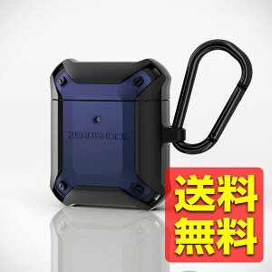 AirPodsP[X Jo[ [dAirPods GA|bhΉANZT/ZEROSHOCKP[X/lCr[ [VbN BK-APZERONV / ELECOM GR yz