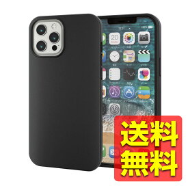 iPhone 12 Pro Max ケース カバー フルカバー ( ポリカーボネート ガラスフィルム 付属 ) 360度 全面 ブラック PM-A20CHV360LBK / ELECOM エレコム 【送料無料】