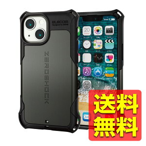 iPhone13 mini P[X Jo[ ϏՌ ZEROSHOCK [VbN Xgbvz[t K^bN PM-A21AZEROGM / ELECOM yz