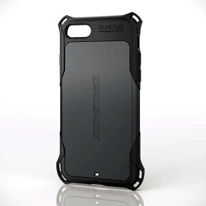 iPhoneSE3 SE2 / SE 第3世代 第2世代 / iPhone8 / 7 ゼロショック ケース カバー 頑丈 丈夫 強靭 ハイブリッド ZEROSHOCK 衝撃吸収フィルム付属 ワイヤレス充電可 ブラック iPhone8 アイフォン アイホン PM-A22