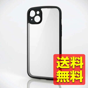 iPhone 14 Plus p P[X nCubh Jo[ ϏՌ y ^ JYی݌v Xgbvz[t wʃNA TOUGH SLIM LITE  ubN PMCA22BTSLFCKBK / ELECOM GR yz