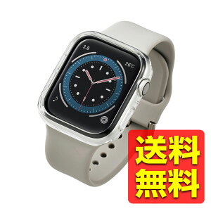 AbvEHb` Jo[ P[X SE / Series 6 / 5 / 4 [ 44mm ] op[ n[h ʕی ϏՌ h~ Apple Watch fԍ[ A2352 A2292 ] NA AW-20MBPPCR / ELECOM GR yz