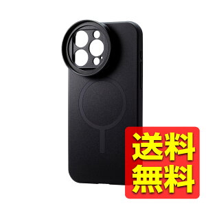 iPhone 15 Pro Max p P[X nCubh Jo[ ͋zCX[dΉ |[`t ჌tJp JYtB^[Ή ubN PM-A23DHVCAMPBK / ELECOM GR yz