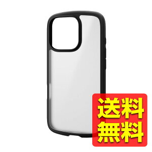 iPhone 16 Pro P[X nCubh Ռz y ^ JYی݌v Xgbvz[t wʃ}bgNA TOUGH SLIM LITE ubN ACtH ACzv PM-A24CTSLFCSBK / ELECOM GR 