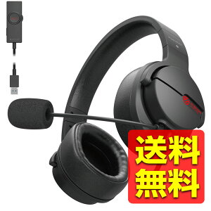 �w�b�h�Z�b�g �I�[�o�[�w�b�h �Q�[�~���O ���� ��3.5mm4�Ƀ~�j�v���O FPS PS5 PS4 �C�V���X�C�b�` �u���b�N HS-ARMA200VBK / ELECOM �G���R�� �y���������z