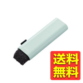 クリーナー ブラシ & クロス 2Way 【 PC モニター 液晶テレビ キーボード スマホ タブレット 画面 等 指紋 埃取り ( ほこりとり ) 掃除 】 ブルーグリーン アイフォン アイホン15プロ 15プロマックス KBR-017GN / ELECOM エレコム 【送料無料】