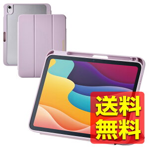 iPad A16 ��11���� 11�C���` 2025�N 10.9�C���` ��10���� 2022�N �P�[�X �\�t�g���U�[ CHIC STYLE �w�ʃN���A ���x���_�[ �A�C�p�b�h �A�C�p�b�h TB-A25RWVJM3PU / ELECOM �G���R�� �y���������z