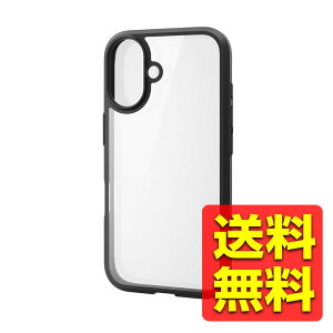 iPhone 16 P[X nCubh Ռz y ^ Xgbvz[t dx5H KXtBt tB\ʍdx10H TOUGH SLIM ubN PM-A24ATS3BK / ELECOM GR yz