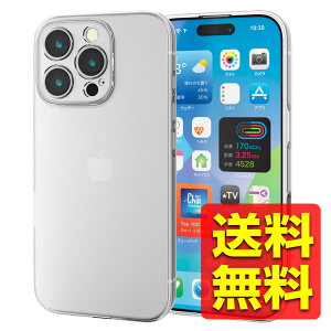 iPhone 16 Pro P[X \tg Jo[ JYی݌v Ɍی NA PM-A24CUCTKCR / ELECOM GR yz