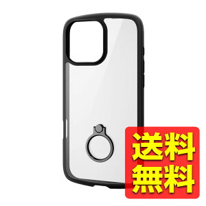 iPhone 16 Pro Max P[X nCubh Ռz y ^ JYی݌v Xgbvz[t Ot X^h@\ dx5H TOUGH SLIM LITE ubN PM-A24DTSLFCRBK / ELECOM GR y