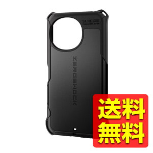 AQUOS sense9 SH-53E �P�[�X �n�C�u���b�h �Ռ��z�� �J���������Y�ی�݌v �X�g���b�v�z�[���t ZEROSHOCK �u���b�N �A�N�I�X�Z���X PM-S244ZEROBK / ELECOM �G���R�� �y���������z