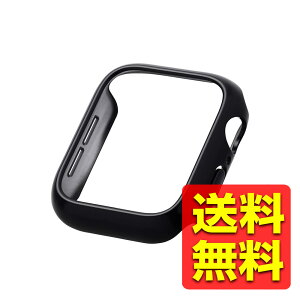 AbvEHb` Jo[ Apple Watch SE ( 2 / 1 ) / Series 6 / 5 / 4 [ 40mm ] op[ n[h ʕی ^bN ubN AW-23EBPPMBK / ELECOM GR yz