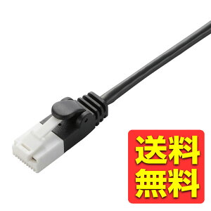 LANP[u CAT6 1m c܂Ȃ ܐ܂h~RlN^ X ubN lbg[N  z LD-GPST/BK10 / ELECOM GR yz