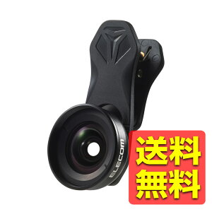�X�}�z �L�p�����Y 0.67�{ �N���b�v�� �����Y �}�N�������Y �u���b�N P-SLW06BK / ELECOM �G���R�� �y���������z