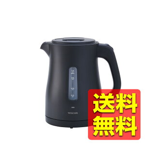 �d�C�P�g�� 1.0L �y 1200W�}������ �]�|��������h�~ �󕰂��h�~ ���C�}���\�� �z ����OFF ��d�\�� �d�C�|�b�g �u���b�N TKE30A-K / TESCOM �e�X�R�� �y���������z