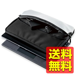 Surface Pro 10 / Pro 9 / 8 / X 13�C���` �p �p�\�R���P�[�X �Ռ��z�� �_�u���t�@�X�i�[ �|�P�b�g�t �J�o�[ Surface�y���z���_�[�t �u���b�N TB-MSP8NPPBK / ELECOM �G���R�� �y���������z