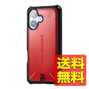 iPhone 17 �P�[�X �n�C�u���b�h D3O(R) ���Ռ��ی� �X�g���b�v�z�[���t �t�B�����t ZEROSHOCK ���b�h �A�C�t�H��17 �A�C�t�H��17 PM-A25AZEROD3RD / ELECOM �G���R�� �y���������z