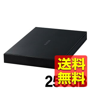 SSD 250GB �O�t�� �|�[�^�u�� USB3.2(Gen1) �ϏՌ� �ϐU�� �u���b�N ESD-EJ0250GBKR / ELECOM �G���R�� �y���������z