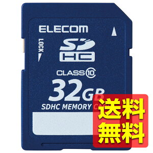SD �J�[�h 32GB Class10 �f�[�^�����T�[�r�X MF-FSD032GC10R / ELECOM �G���R�� �y���������z